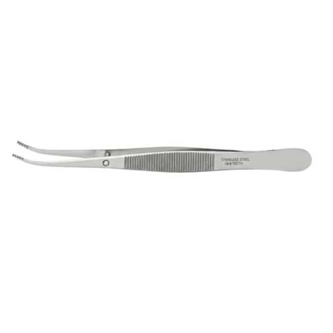 Dental-College-Manual-Tweezers-Angled-180mm-German