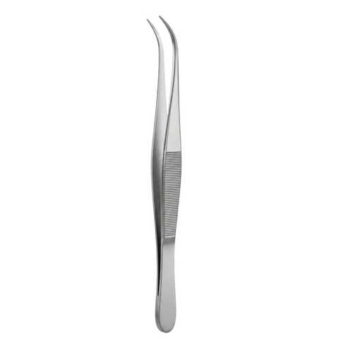 Dental-Surgical-Curved-Dressing-Tweezers-110-mm