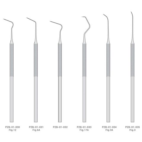 Stainless Steel Dental Probes Diagnostic Instruments Manual Oral Examination Instruments Dental Diagnostic